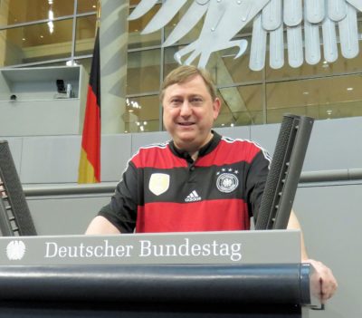 André Hahn 2016 Torschützenkönig beim FC Bundestag