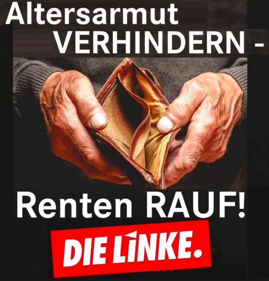 Öffentliches Forum: Statt Altersarmut: Renten rauf!