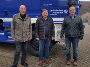 Besuch des Technischen Hilfswerks in Pirna