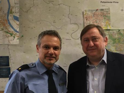 Besuch des Polizeireviers Pirna