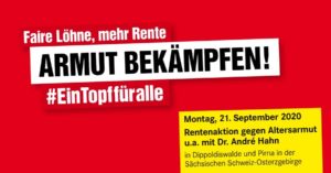 Armut bekämpfen! Ein Rententopf für Alle!