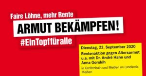 Armut bekämpfen! Ein Rententopf für Alle!