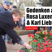 Gedenken an und Rosa und Karl auch in Corona-Zeiten