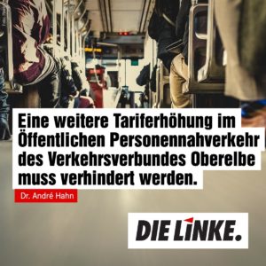 Keine Erhöhung der Tarife im Öffentlichen Personennahverkehr